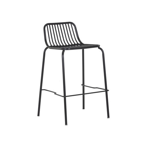 Modern Black Outdoor Bar Stools AllModern